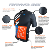 PERFORMANCE+ Jersey - Blue Back