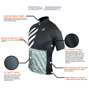 TECH+ Jersey - Blue Back