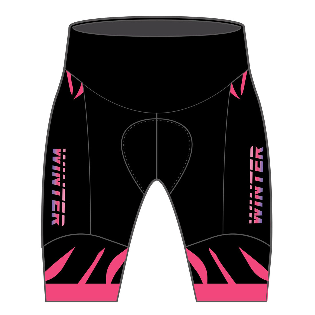 Performance High-Rise Cycle Shorts ( Womens )