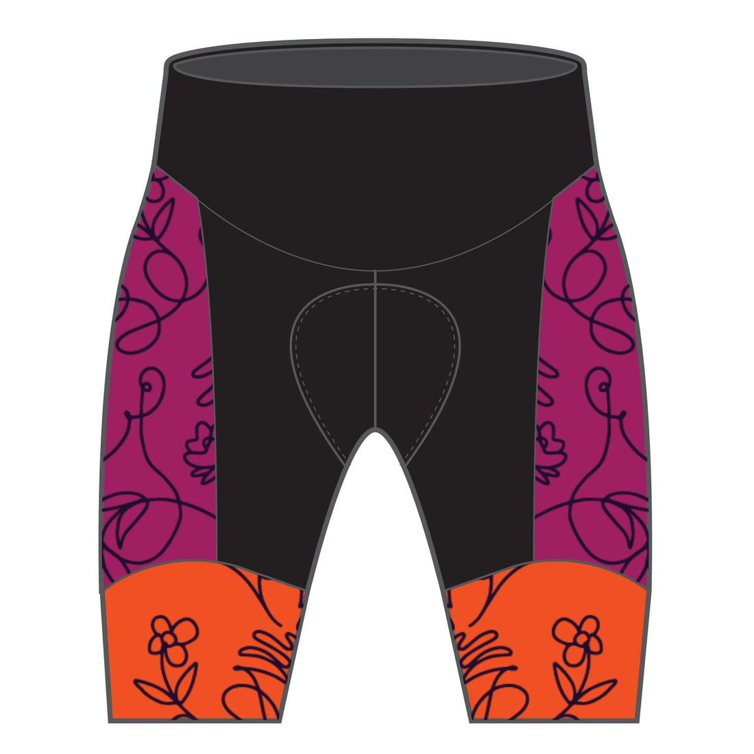 Performance High-Rise Cycle Shorts ( Womens )