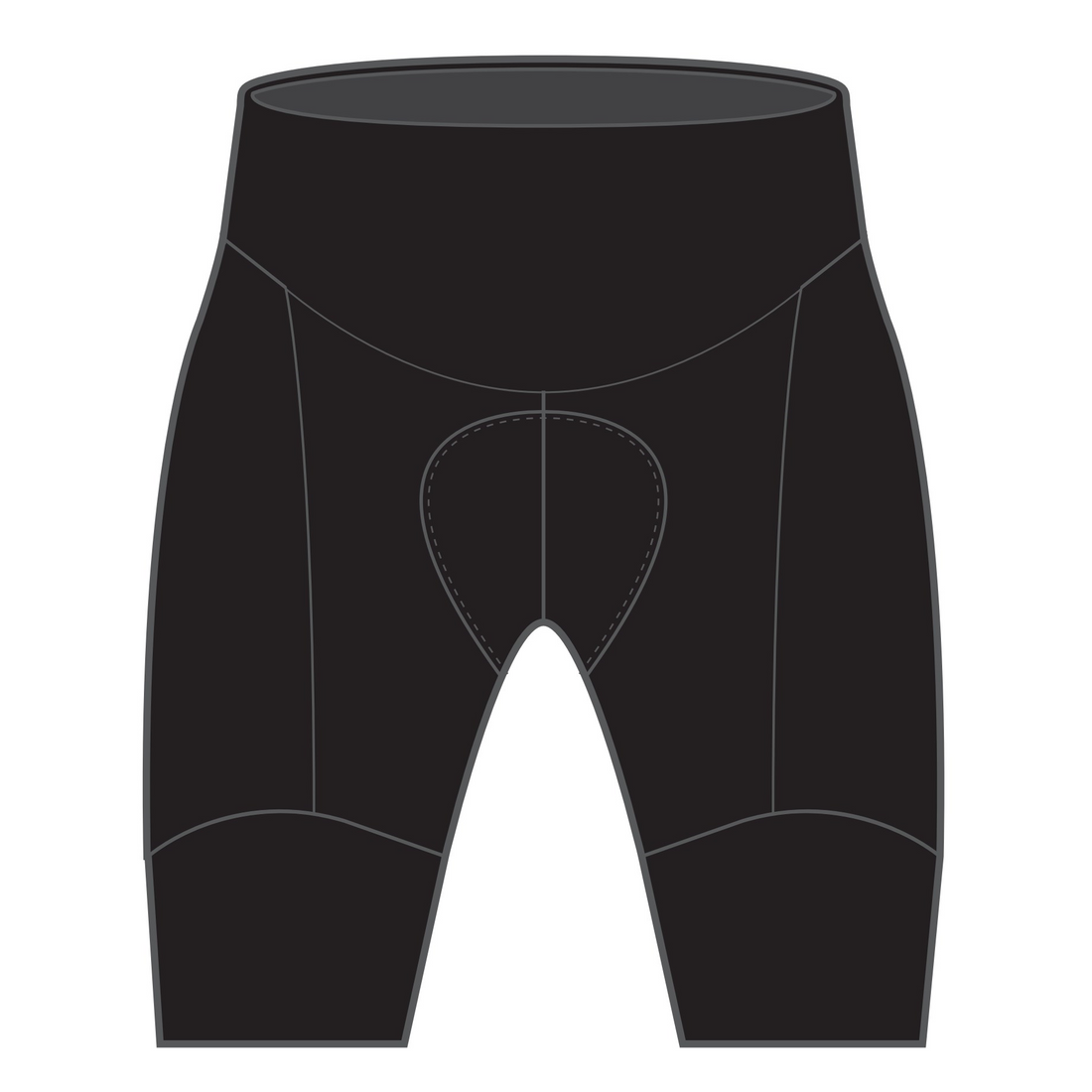 Performance High-Rise Cycle Shorts ( Womens )