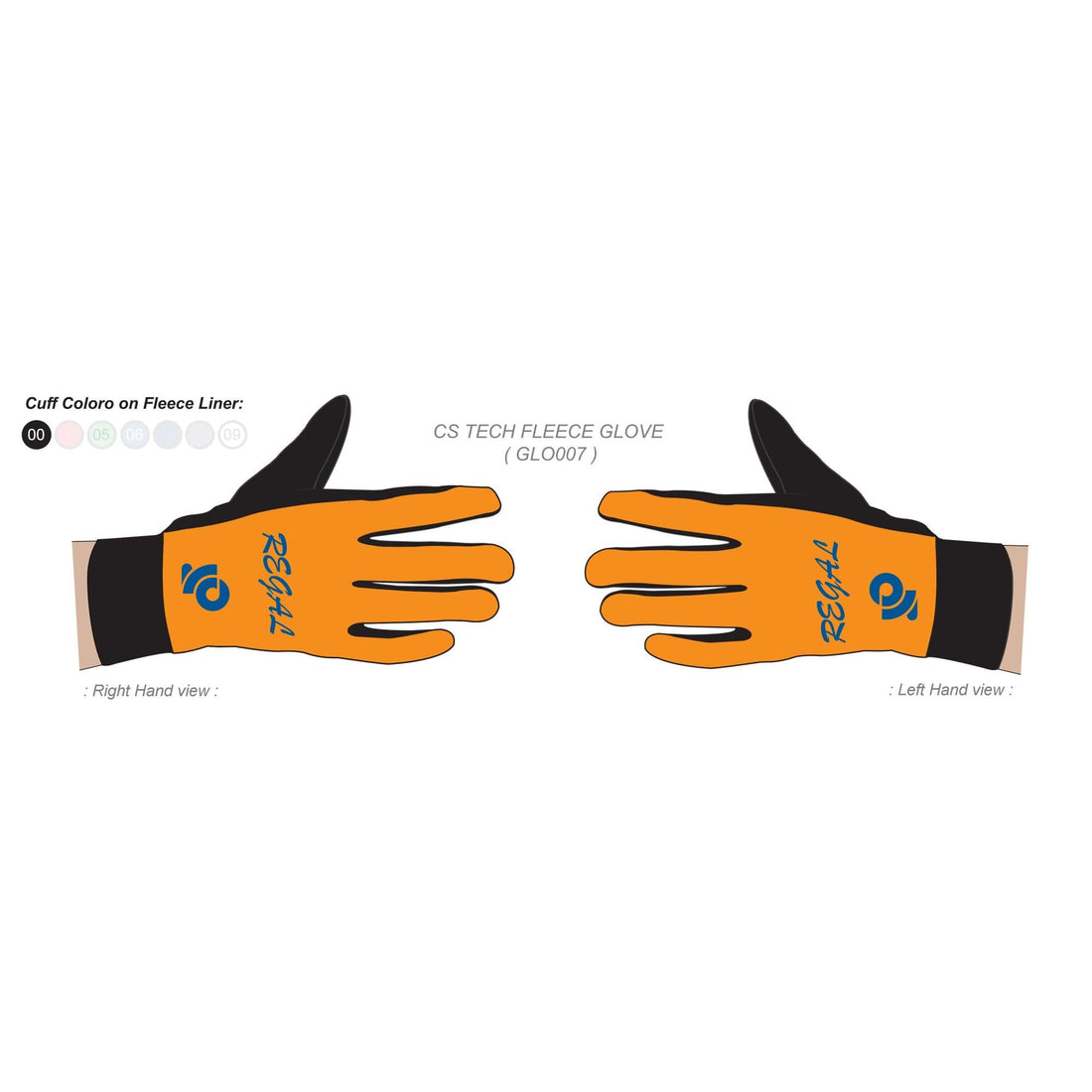CS TechFleece Glove / Gloves Fleece Liner