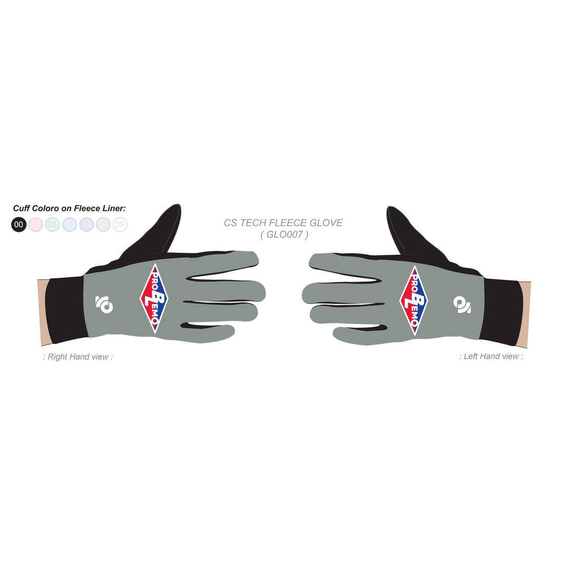 CS TechFleece Glove / Gloves Fleece Liner