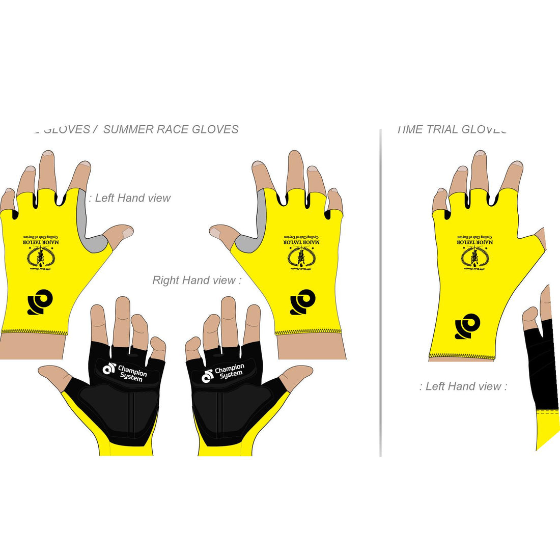 Summer Race Gloves