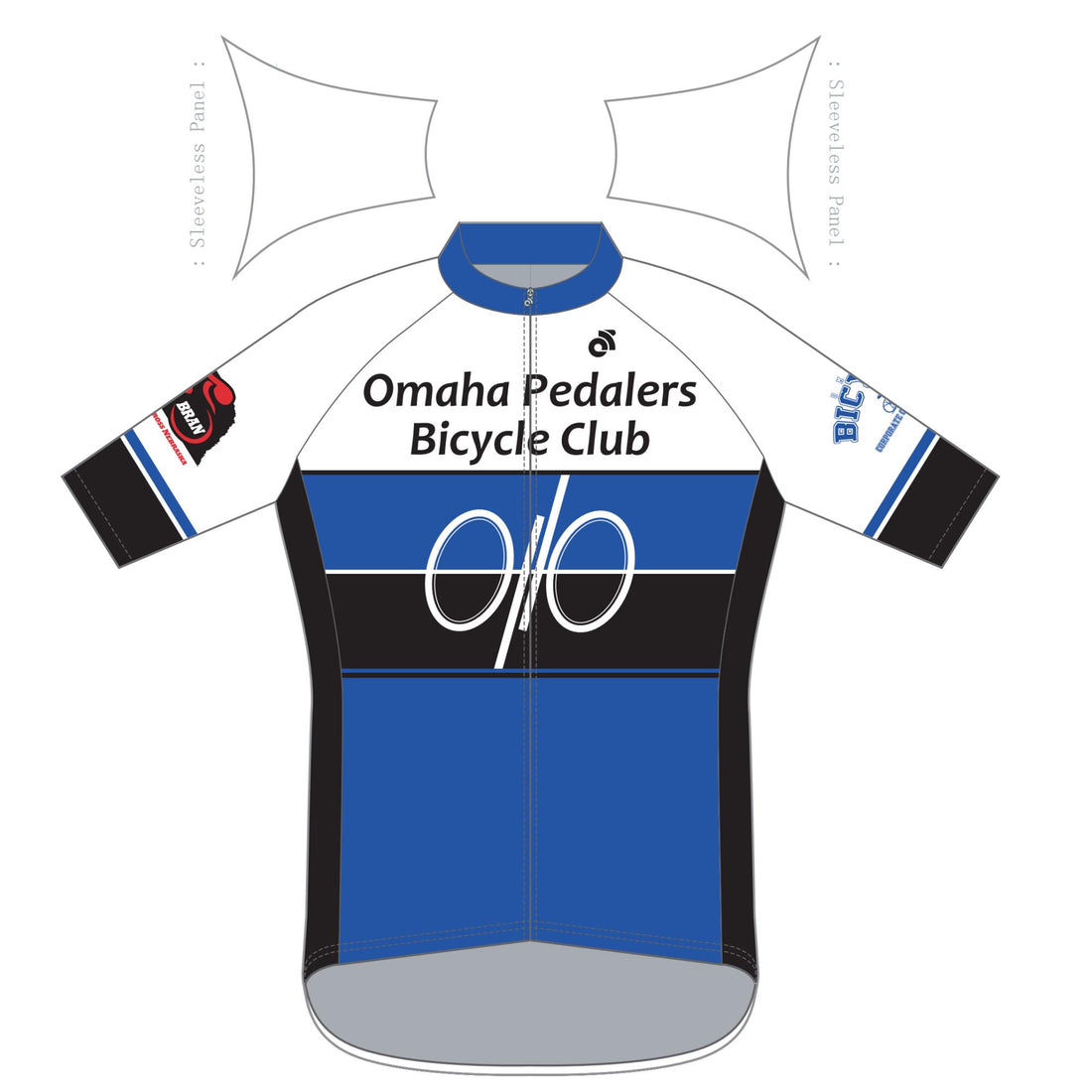 Tech Lite Jersey Sleeveless - Blue Back