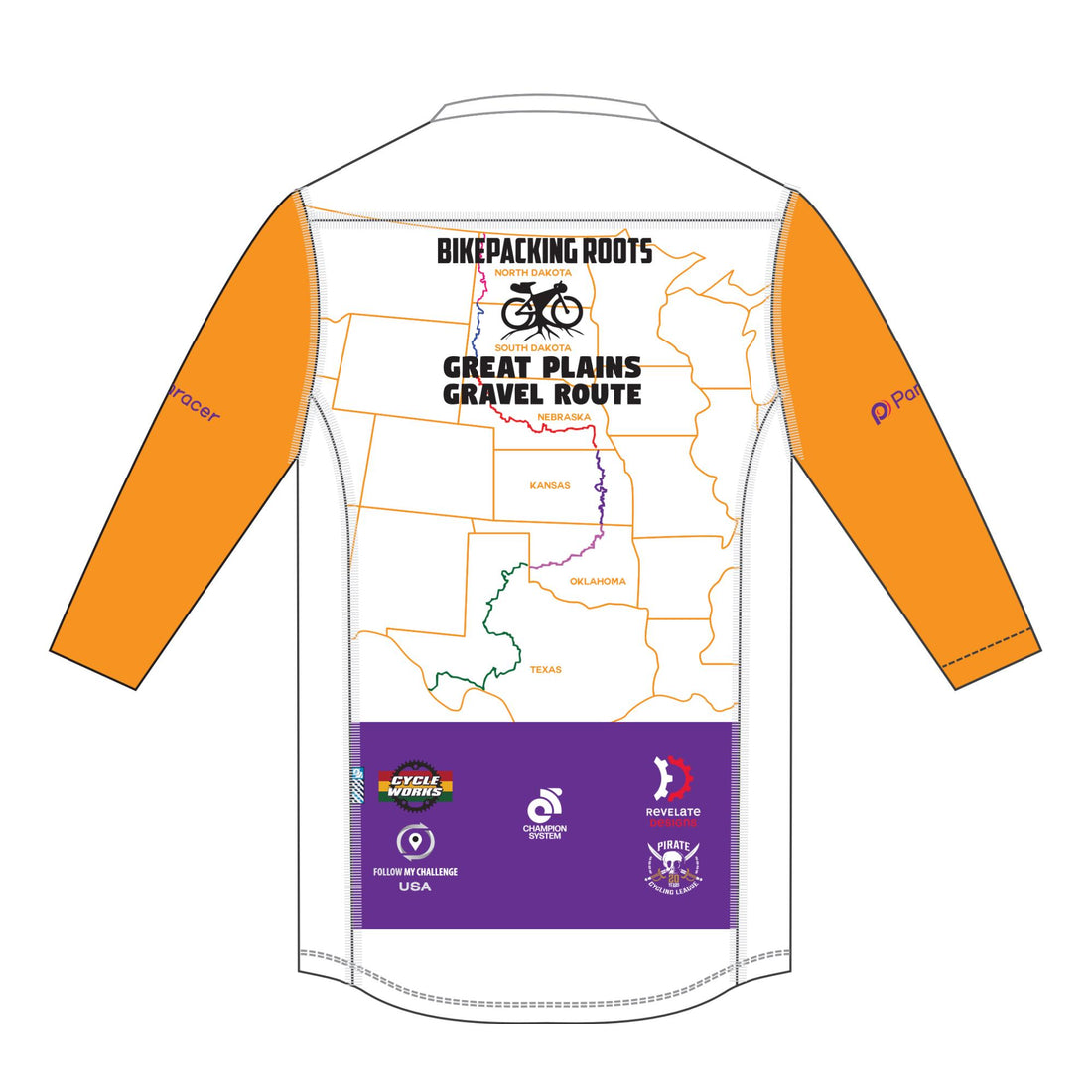 3/4 Sleeve Trail Jersey