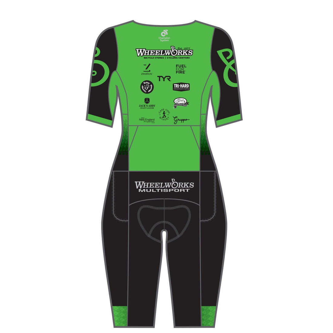 APEX+ Zero Aero Short Sleeve Tri Suit - Children